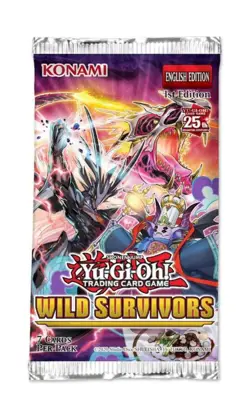 4 x Wild Survivors Sealed Blister Booster 9 Card Pack YuGiOh YU-GI-OH! TCG - Image 4