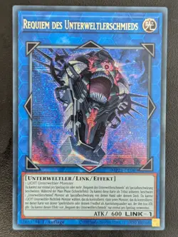 Requiem des Unterweltlerschmieds MP25-DE089 Secret Rare DE NM YUGIOH - Image 1