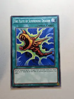 The Flute of Summoning Dragon - DPBC-EN018 - Common 1st Edition Yugioh - Image 1