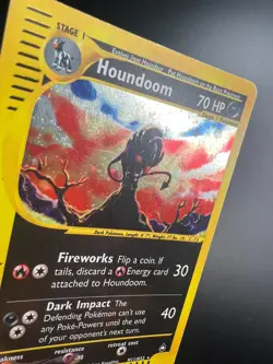 Houndoom - H11/H32 - Pokemon Aquapolis Holo Rare Card LP - Image 2