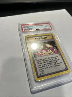 Pokemon Gym Heroes #116 - Recall - NM-MT - 1st Edition - GMA 8 POKEMON CARD - Image 5