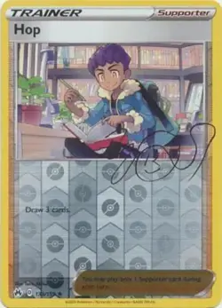 Hop - 133/159 - Pokemon Crown Zenith Sword & Shield Reverse Holo Rare Card NM - Image 1
