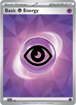 Psychic Energy - SVE013 - Pokemon Stellar Crown Holo Card NM - Image 1