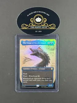 MTG The Unagi of Kyoshi Island (Borderless Foil) #319 Avatar: The Last AIrbender - Image 1
