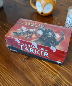 MTG Khans Of Tarkir Portuguese Factory Sealed Booster Box Magic: The Gathering - Image 1