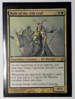 Nath of the Gilt-Leaf - Lorwyn - #250/301 - Regular - Moderate Play - Image 1