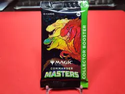 Commander Masters - Sealed Collector Booster Pack - MTG - CMM - English - Image 1