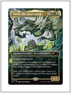 1x Yarok, the Desecrated, 0025, Non-Foil, Secret Lair Encyclopedia, MTG NM - Image 1