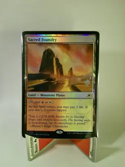 Sacred Foundry R 0256 - PROMO - MTG - NM Foil - Edge Of Eternities: Promo Pack - Image 1