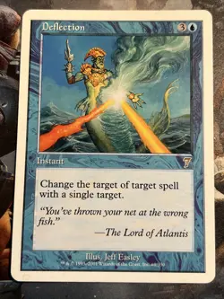 1x Deflection Seventh 7th Edition LP MTG Magic the Gathering x1 MKE - Image 1