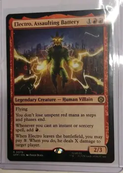 1x MTG Electro, Assaulting Battery SPM Rare! NM Mint! Ships Fast! - Image 1