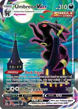 Umbreon VMAX - 215/203 - Pokemon Evolving Skies Alternate Art Ultra Rare NM - Image 1