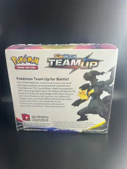 Team Up Booster Box Pokemon 36 Packs NEW SEALED! w/ Acrylic Case - Image 3