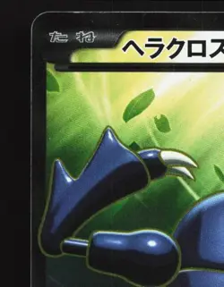 Heracross-EX 097/096 LP Rising Fist Japanese Pokemon Card TCG - Image 4