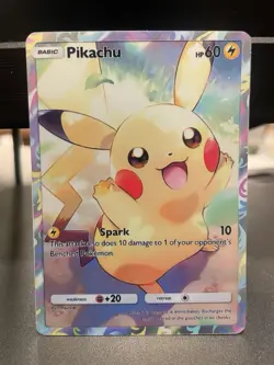 Fan Art Pokemon TCG Pocket Pikachu Holo Illustration Rare | Promo B - Image 1