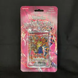Yu-Gi-oh! Magician’s Force 1st Edition Blister Booster Pack Sealed 1996 First ED - Image 1