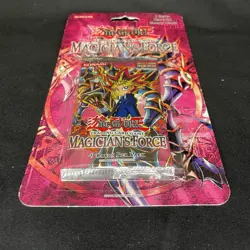 Yu-Gi-oh! Magician’s Force 1st Edition Blister Booster Pack Sealed 1996 First ED - Image 3