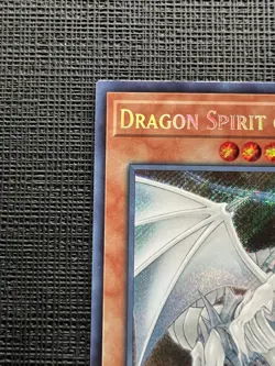 Yu-Gi-Oh! Dragon Spirit Of White LCKC-EN018 1st Edition Secret Rare NM - Image 2