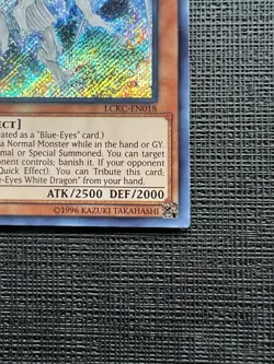 Yu-Gi-Oh! Dragon Spirit Of White LCKC-EN018 1st Edition Secret Rare NM - Image 4