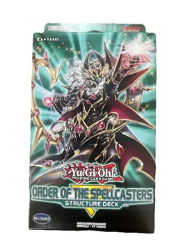 Yu-Gi-Oh Order of the Spellcasters Structure Sealed English 1st Edition - Image 1