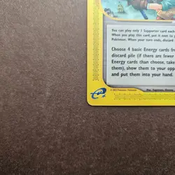 Fisherman 125/144 Pokemon Skyridge Regular Card - LP - Image 4