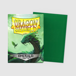 Dragon Shield Card Sleeves: Standard - Matte Emerald (100ct) - Image 1