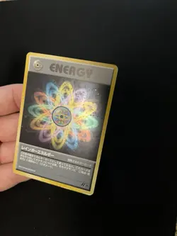 Rainbow Energy PL Japanese Pokemon Card Team Rocket Holo Rare Vintage WOTC - Image 4
