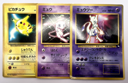 Pokemon Card Mewtwo Mew Pikachu World Hobby Fair 3 Set Japanese - Image 1