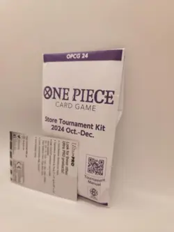 One Piece Card Game TCG Store Tournament Kit 2024 Oct-Dec English New Sealed - Image 1