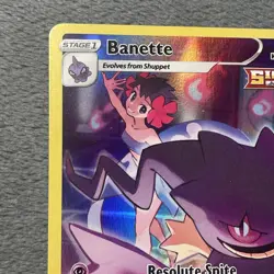 Banette TG07/TG30 Trainer Gallery Full Art Rare Holo Pokemon Card Lost Origin NM - Image 2