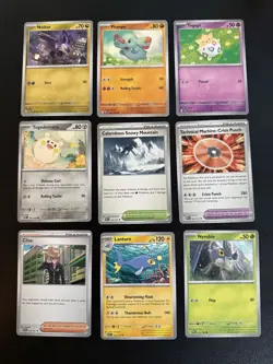 Pokemon TCG Scarlet & Violet 9 Card Lot - Image 1