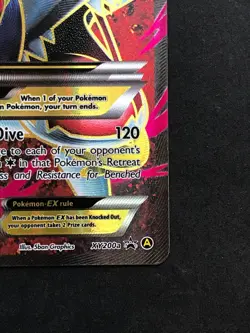 M Sharpedo EX XY200a Mega Pokemon Full Art Holo XY TCG Card - Image 4