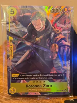 Roronoa Zoro (Illustration Box Vol.3) OP07-113 One Piece Promotion Cards Foil - Image 1