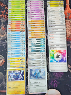 Pokemon TCG Black Bolt - Complete Base Set - C/UC/Holo Rare 80 Cards - Image 1