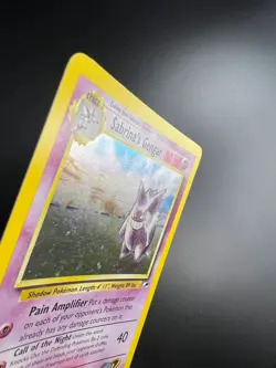 Sabrina's Gengar - 14/132 - Pokemon Gym Heroes Unlimited Holo Rare Card WOTC LP - Image 2