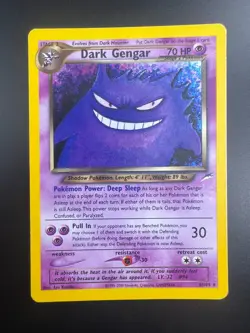 Dark Gengar - 6/105 - Pokemon Neo Destiny Unlimited Holo Rare Card WOTC LP - Image 1