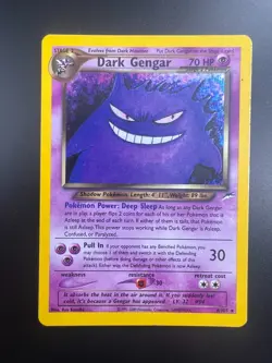 Dark Gengar - 6/105 - Pokemon Neo Destiny Unlimited Holo Rare Card WOTC LP - Image 1