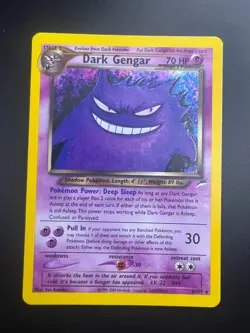 Dark Gengar - 6/105 - Pokemon Neo Destiny Unlimited Holo Rare Card WOTC NM-LP - Image 1