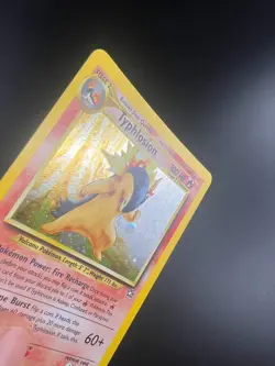 Typhlosion - 17/111 - Pokemon Neo Genesis Unlimited Holo Rare Card WOTC NM - Image 2