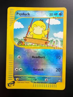 Psyduck - 104/147 - Pokemon Aquapolis Reverse Holo Rare Card LP - Image 1