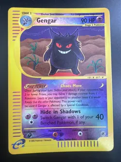 Gengar - 48/165 - Pokemon Expedition Reverse Holo Rare Card NM - Image 1
