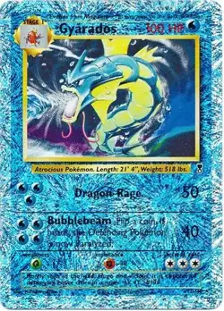 Gyarados - 12/110 - Pokemon Legendary Collection Reverse Holo Rare Card LP - Image 1