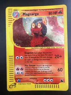Magcargo - H16/H32 - Pokemon Skyridge Holo Rare Card NM - Image 1