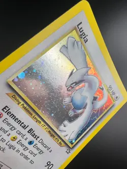 Lugia - 9/111 - Pokemon Neo Genesis Unlimited Holo Rare Card WOTC LP - Image 2