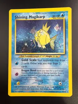 Shining Magikarp - 66/64 - Pokemon Neo Revelation Unlimited Holo Rare Card LP - Image 1