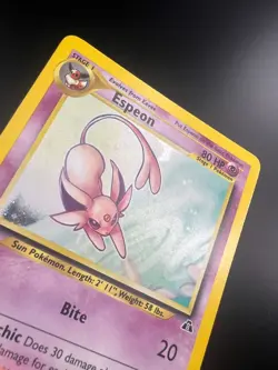 Espeon - 1/75 - Pokemon Neo Discovery Unlimited Holo Rare Card WOTC NM - Image 2