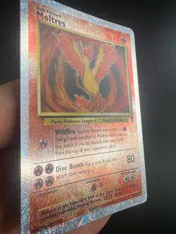 Moltres - 30/110 - Pokemon Legendary Collection Reverse Holo Rare Card LP - Image 2