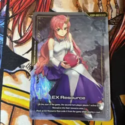 Gundam Card Game EXRP-002 Lacus Clyne EX Resource Promo Alternate Art - Image 1