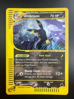 Umbreon - H30/H32 - Pokemon Skyridge Holo Rare Card NM - Image 1