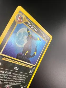 Umbreon - 13/75 - Pokemon Neo Discovery Unlimited Holo Rare Card WOTC LP - Image 2